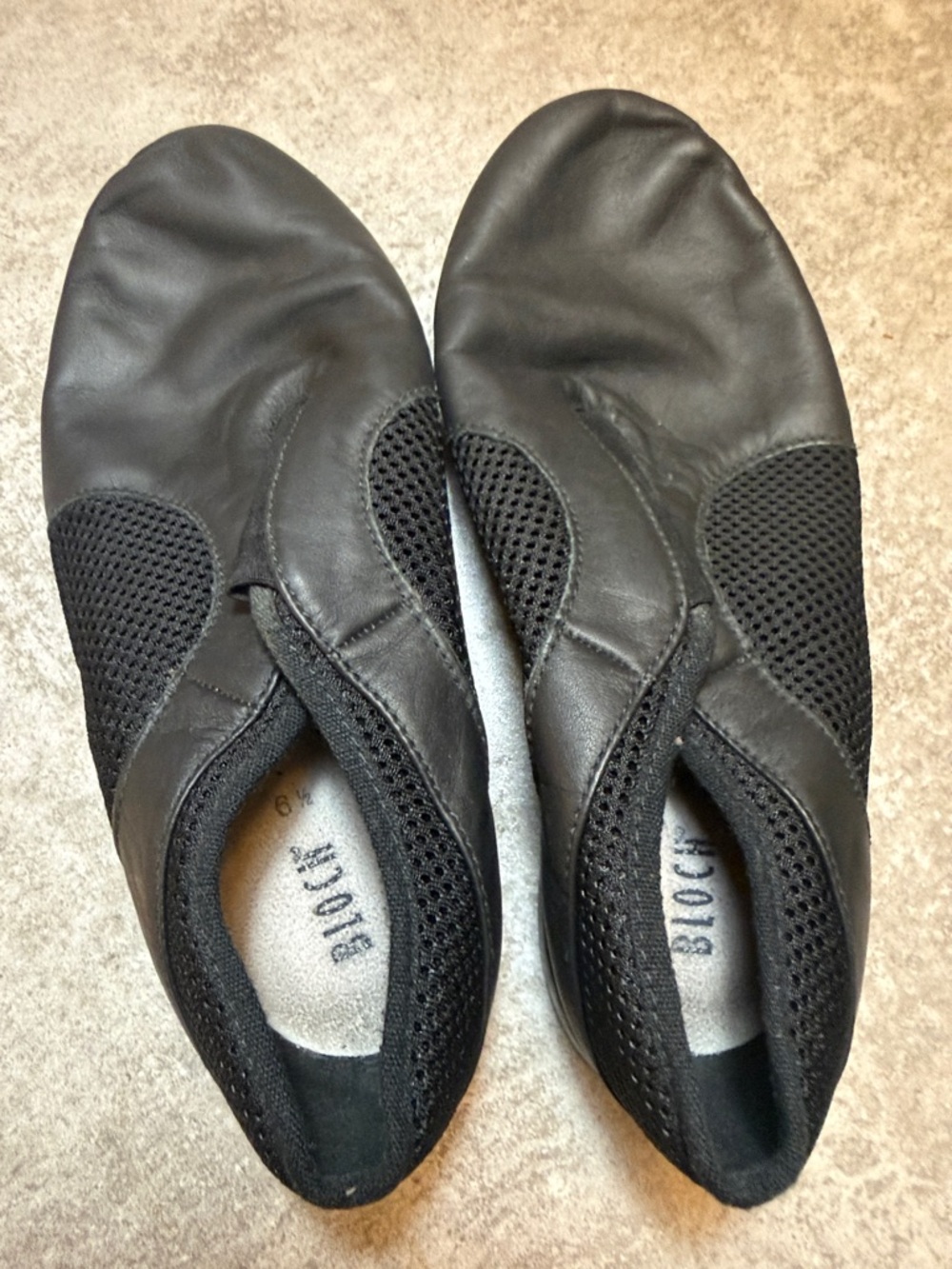 Bloch Black Women's Slip-On Dance Sneakers